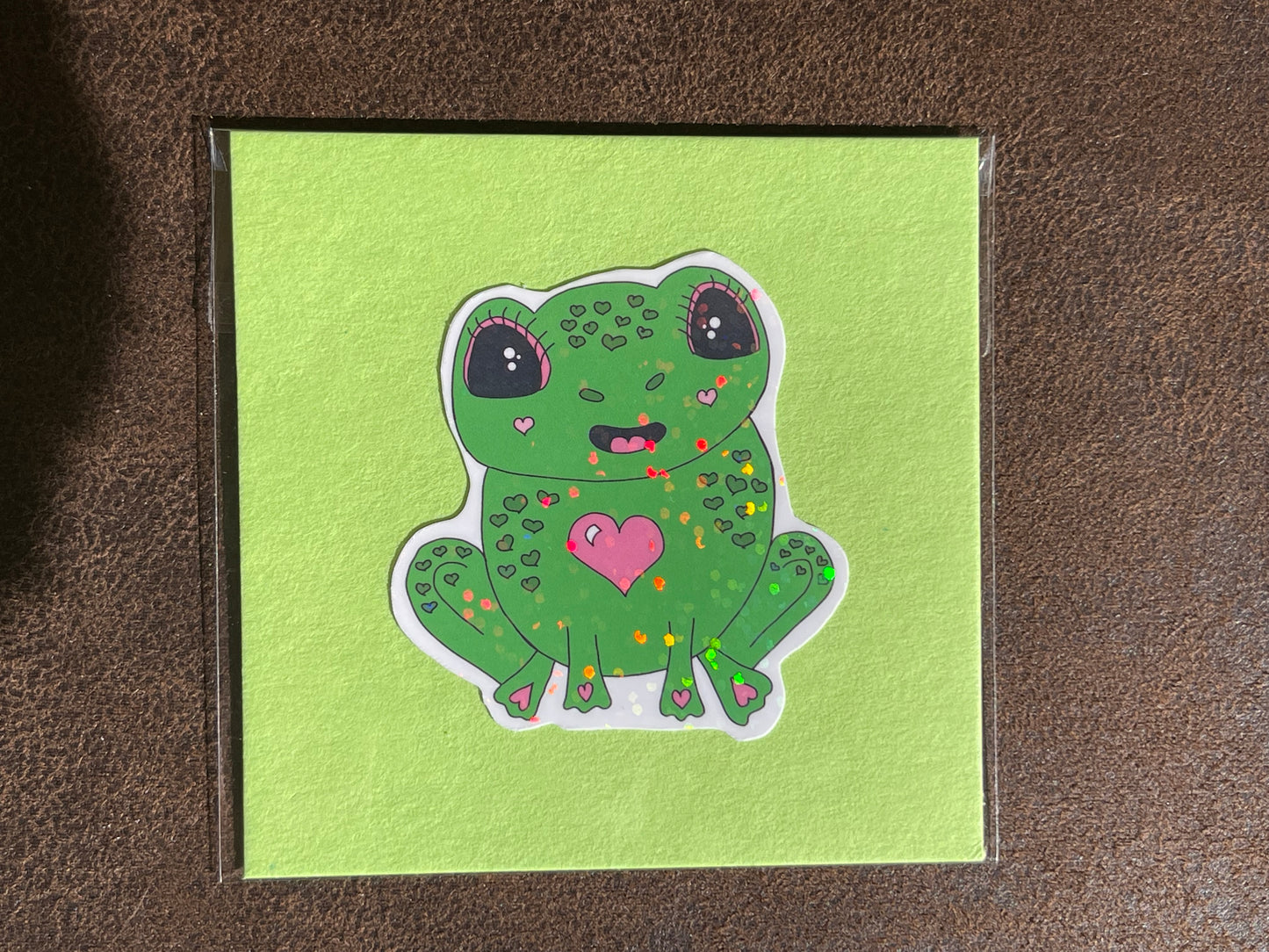 Love Frog Collection – Holographic or Matte Vinyl Sticker Sets