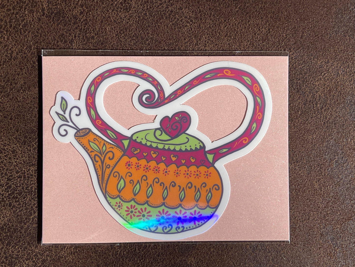 Magical Teapot Collection – Holographic Vinyl Stickers