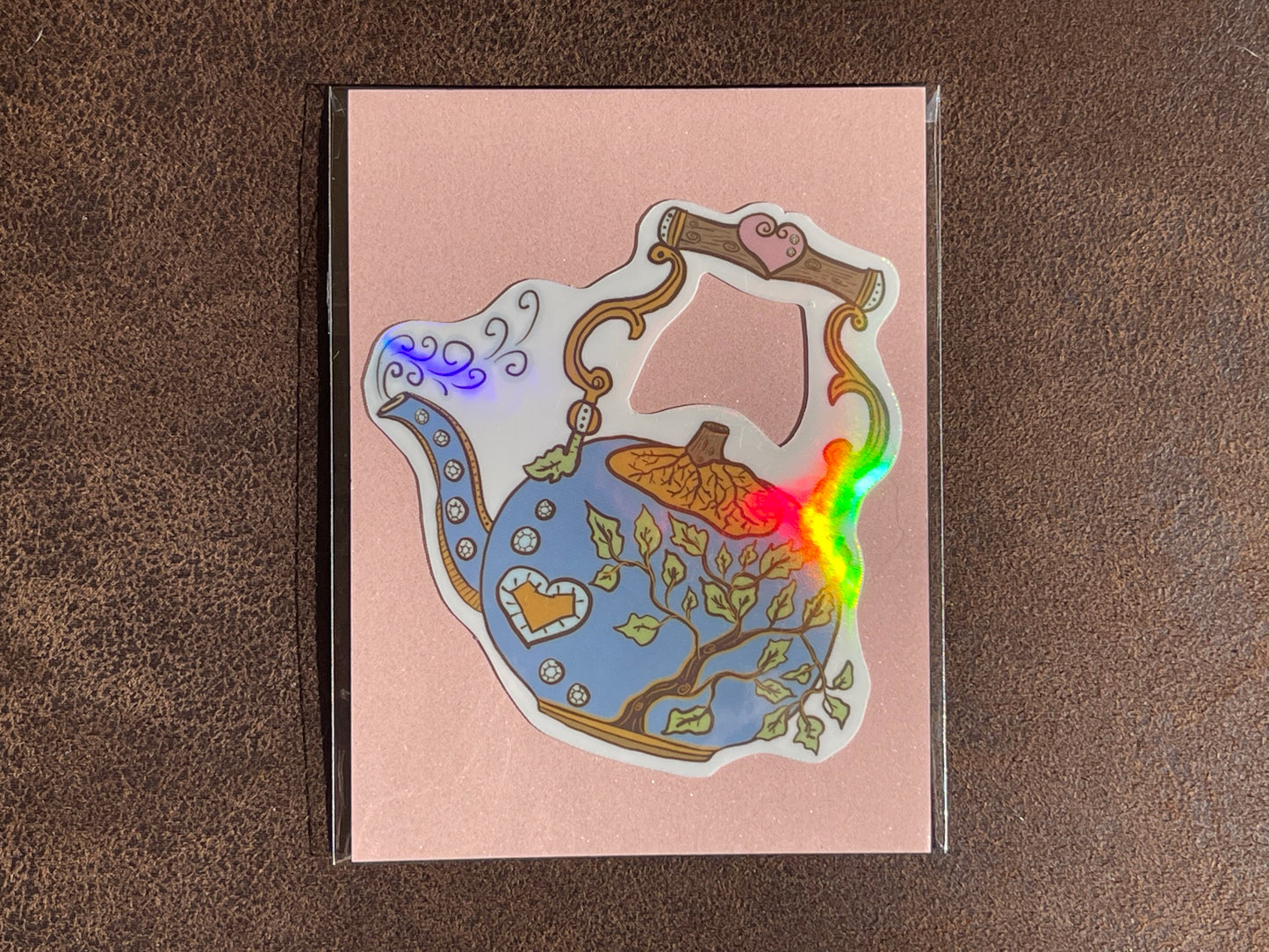 Magical Teapot Collection – Holographic Vinyl Stickers