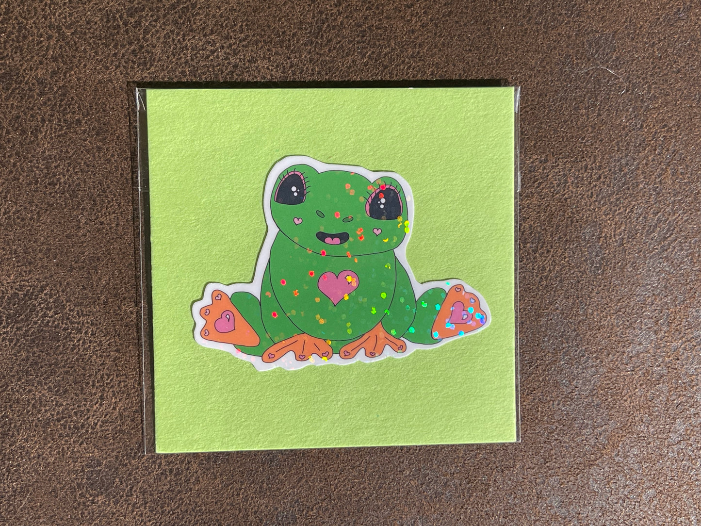 Love Frog Collection – Holographic or Matte Vinyl Sticker Sets