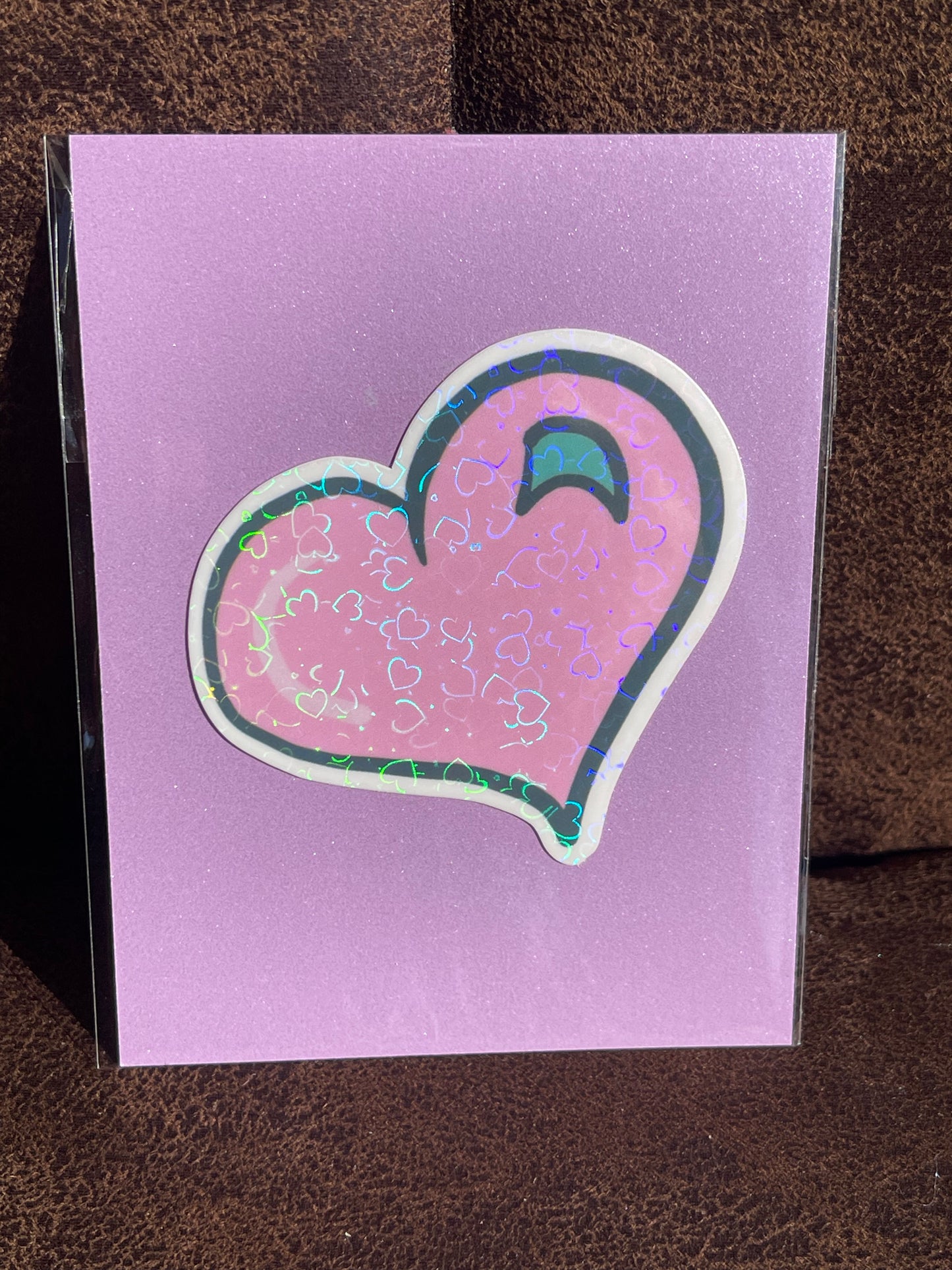 Sending You Love – Holographic Vinyl Sticker Collection